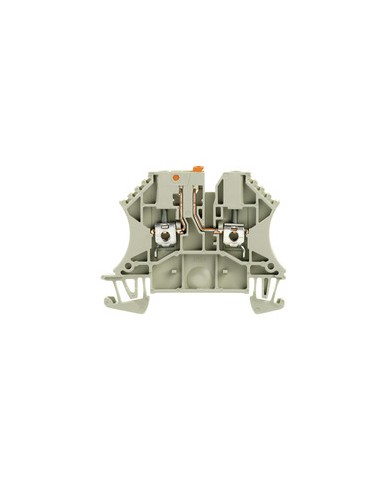 Bloc de jonction de test sectionnable, Raccordement vissé, 2.5 mm², 500 V, 24 A, pivotant, Sectionnement transversal: sans, douille test intégrée: Non, TS 35, Beige foncé TYPE WTR 2.5 Bloc de jonction de test sectionnable, Raccordement vissé, 2.5 mm², 500 V, 24 A, pivotant, Sectionnement transversal: sans, douille test intégrée: Non, TS 35, Beige foncé TYPE WTR 2.5