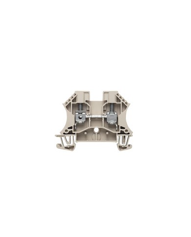 Bloc de jonction traversant, Raccordement vissé, 6 mm², 800 V, 41 A, Nombre de raccordements: 2 TYPE WDU 6 Bloc de jonction traversant, Raccordement vissé, 6 mm², 800 V, 41 A, Nombre de raccordements: 2 TYPE WDU 6
