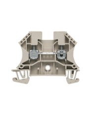 Bloc de jonction avec composant, Raccordement vissé, 4 mm², 250 V, 32 A, TS 35, Beige foncé TYPE WPO 4