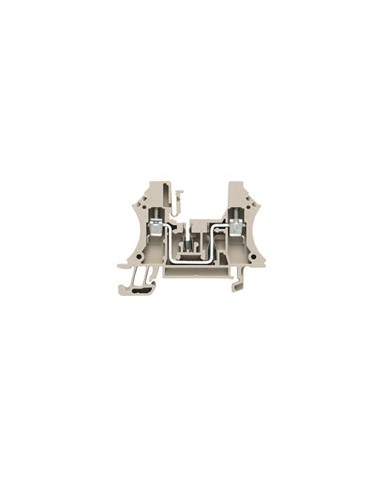 Bloc de jonction avec composant, Raccordement vissé, 4 mm², 250 V, 32 A, TS 35, Beige foncé TYPE WPO 4 Bloc de jonction avec composant, Raccordement vissé, 4 mm², 250 V, 32 A, TS 35, Beige foncé TYPE WPO 4