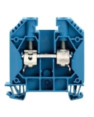 Bloc de jonction traversant, Raccordement vissé, 16 mm², 690 V, 76 A, Nombre de raccordements: 2 TYPE WDU 16N BL