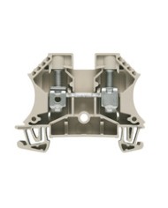 Bloc de jonction à tige, Raccordement à tige, 70 mm², 1000 V, 192 A, Nombre de raccordements: 2, M 8, TS 35, Beige foncé TYPE WFF 70/AH