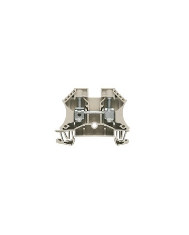 Bloc de jonction traversant, Raccordement vissé, 10 mm², 1000 V, 57 A, Nombre de raccordements: 2 TYPE WDU 10 Bloc de jonction traversant, Raccordement vissé, 10 mm², 1000 V, 57 A, Nombre de raccordements: 2 TYPE WDU 10