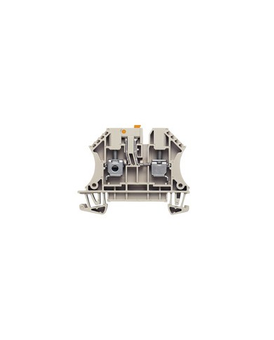 Bloc de jonction de test sectionnable, Raccordement vissé, 4 mm², 500 V, 32 A, pivotant, Sectionnement transversal: sans, douille test intégrée: Non, TS 35, Beige foncé TYPE WTR 4 Bloc de jonction de test sectionnable, Raccordement vissé, 4 mm², 500 V, 32 A, pivotant, Sectionnement transversal: sans, douille test intégrée: Non, TS 35, Beige foncé TYPE WTR 4