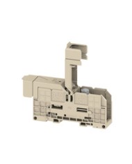 Bloc de jonction à tige, Raccordement à tige, 70 mm², 1000 V, 192 A, Nombre de raccordements: 2, M 8, TS 35, Beige foncé TYPE WFF 70/AH