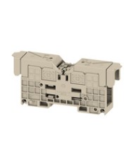 Bloc de jonction à tige, Raccordement à tige, 70 mm², 1000 V, 192 A, Nombre de raccordements: 2, M 8, TS 35, Beige foncé TYPE WFF 70/AH