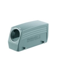 Boîtier connecteurs débrochables industriels, Embase ouverte, Verrouillage latéral sur la partie inférieure, Taille: 8, IP65 TYPE HDC 24B ABU