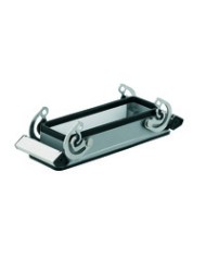 Boîtier connecteurs débrochables industriels, Embase ouverte, Verrouillage latéral sur la partie inférieure, Taille: 8, IP65 TYPE HDC 24B ABU