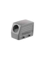 Boîtier connecteurs débrochables industriels, Embase ouverte, Verrouillage latéral sur la partie inférieure, Taille: 4, IP65 TYPE HDC 10B ABU