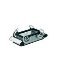Boîtier connecteurs débrochables industriels, Embase ouverte, Verrouillage latéral sur la partie inférieure, Taille: 4, IP65 TYPE HDC 10B ABU