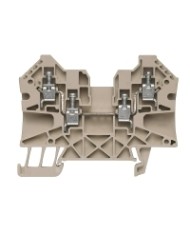 Bloc de jonction traversant, Raccordement vissé, 4 mm², 800 V, 32 A, Nombre de raccordements: 4 TYPE WDU 4/ZZ