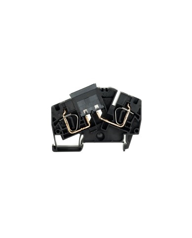 Bloc de jonction à fusible, Raccordement à ressort, Elément fusible, sans LED, pour connecteur transversal enfichable, libre d'un côté, Raccordement à ressort, 6 mm², 250 V, 30 A, Fusible plat type C, noir TYPE ZSI 6-2/FC Bloc de jonction à fusible, Raccordement à ressort, Elément fusible, sans LED, pour connecteur transversal enfichable, libre d'un côté, Raccordement à ressort, 6 mm², 250 V, 30 A, Fusible plat type C, noir TYPE ZSI 6-2/FC