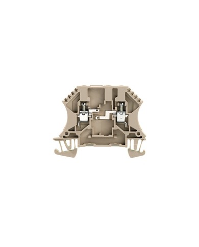 Bloc de jonction avec composant, Raccordement vissé, 4 mm², 120 mA, TS 35, Beige foncé TYPE WDUL 4 Bloc de jonction avec composant, Raccordement vissé, 4 mm², 120 mA, TS 35, Beige foncé TYPE WDUL 4