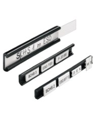 Repérage d'appareils, 16.5 mm², Polyester, sans PVC, transparent TYPE STR 5 F.SCHT 5