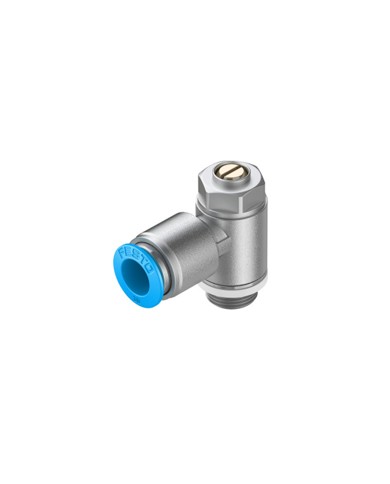 Limiteur de débit unidirectionnel GRLA-1/4-QS-10-D