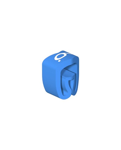 Repére Fil BLEU 1mm² CHIFFRE 6 TYPE CLI C 02-3 BL/SW 6 CD Repére Fil BLEU 1mm² CHIFFRE 6 TYPE CLI C 02-3 BL/SW 6 CD