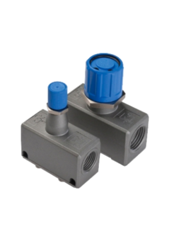 Limiteur de débit en ligne laiton F/F 02