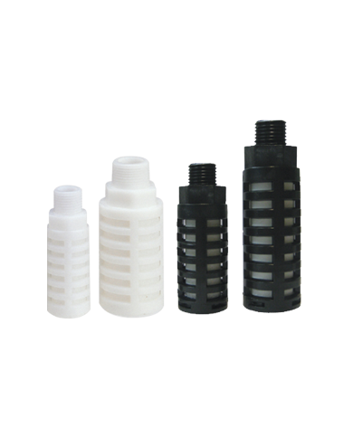 Silencieux en plastique 1/4 Silencieux en plastique 1/4