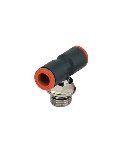 Raccord instantané té au centre orientable cylindrique techno RL35-6-1/8 Réf: 2L35007 Raccord instantané té au centre orientable cylindrique techno RL35-6-1/8 Réf: 2L35007