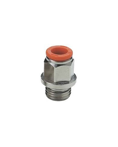 Raccord instantané piquage droit mâle cylindrique RL1 10-3/8 Réf: 2L01013