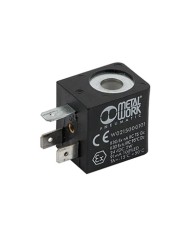 Bobine 24VAC 3.5VA tension Diam :  8mm, DIN 43650 Forme B Industrielle largeur 22mm pour cheminée Réf: W0215000111