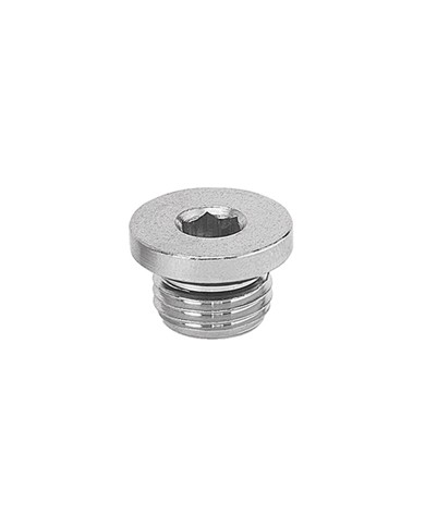 Raccord série A7 bouchon mâle cylindrique filetage 1/4 Réf: 2107002 Raccord série A7 bouchon mâle cylindrique filetage 1/4 Réf: 2107002