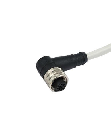 Connecteur coudé M12 femelle 8 broches 5m Réf: W0970513011 Connecteur coudé M12 femelle 8 broches 5m Réf: W0970513011