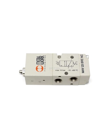 Distributeur Série 70 MAV 23 BRE NC 3/2 NC pour montage panneau 1/8'' Réf: 7010001800 Distributeur Série 70 MAV 23 BRE NC 3/2 NC pour montage panneau 1/8'' Réf: 7010001800