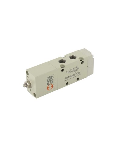 Distributeur Série 70 MAV 25 BRE OO 5/2 monostable pour montage panneau 1/8'' Réf: 7010001900 Distributeur Série 70 MAV 25 BRE OO 5/2 monostable pour montage panneau 1/8'' Réf: 7010001900