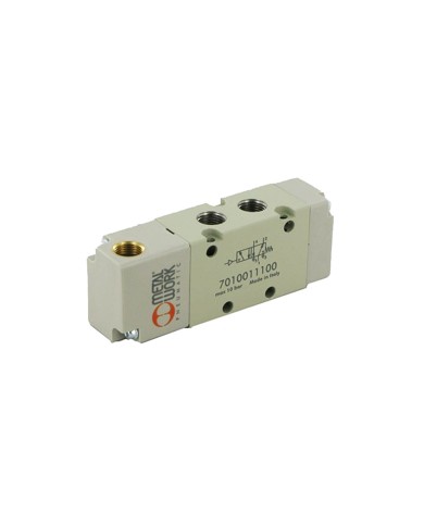 Distributeur Série 70 PNV 25 PNS OO 5/2 monostable cde pneumatique 1/8'' Réf: 7010011100 Distributeur Série 70 PNV 25 PNS OO 5/2 monostable cde pneumatique 1/8'' Réf: 7010011100
