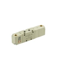 Distributeur Série 70 MEV 25 BRS OO 5/2 monostable levier à galet bidirectionnel 1/8'' Réf: 7001000510
