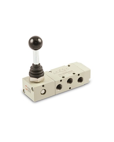 Distributeur Série 70 MAV 36 LEO CC 5/3 centre fermé cranté levier 90° 1/4'' Réf: 7020000500 Distributeur Série 70 MAV 36 LEO CC 5/3 centre fermé cranté levier 90° 1/4'' Réf: 7020000500