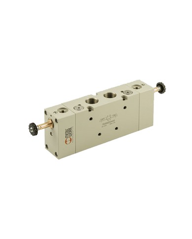 Electrodistributeur Série 70 SOV 46 SOS CC 5/3 centre fermé 1/2'' Réf: 7030022100 Electrodistributeur Série 70 SOV 46 SOS CC 5/3 centre fermé 1/2'' Réf: 7030022100