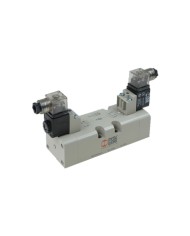 Electrodistributeur ISO3 ISV 76 SOS CC 5/3 centre fermé Réf: 7056022100